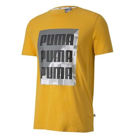 Puma Men's Summer Print Graphic Tee - Picture 1 of 4